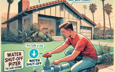 How to Turn Off the Water Pipe to Your Home in Case of an Earthquake in San Pedro