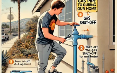 How to Turn Off the Main Gas Pipe to Your Home in Case of an Earthquake in San Pedro